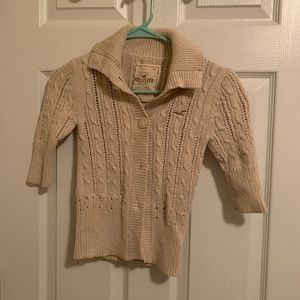 3/$10🌸 Hollister 3/4 Sleeved Cardigan Medium